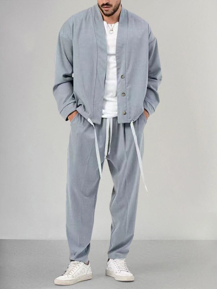 Armand - Minimalistisches zweiteiliges Freizeitoutfit für Männer