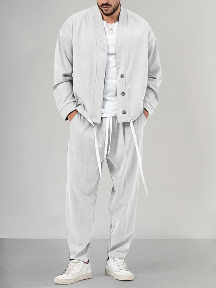 Armand - Minimalistisches zweiteiliges Freizeitoutfit für Männer