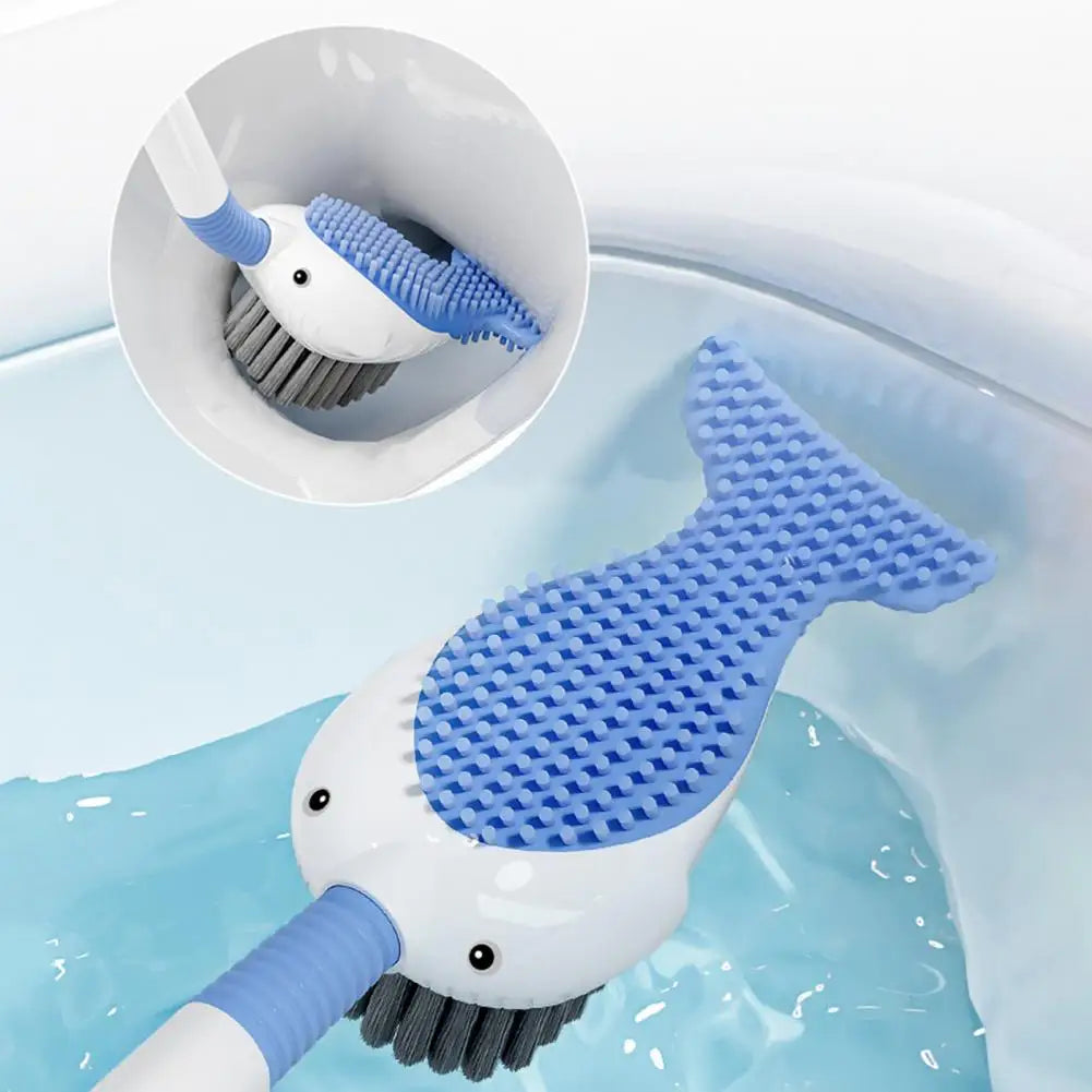 QuackClean | 360° Entenformige Toilettenbürste mit Halter