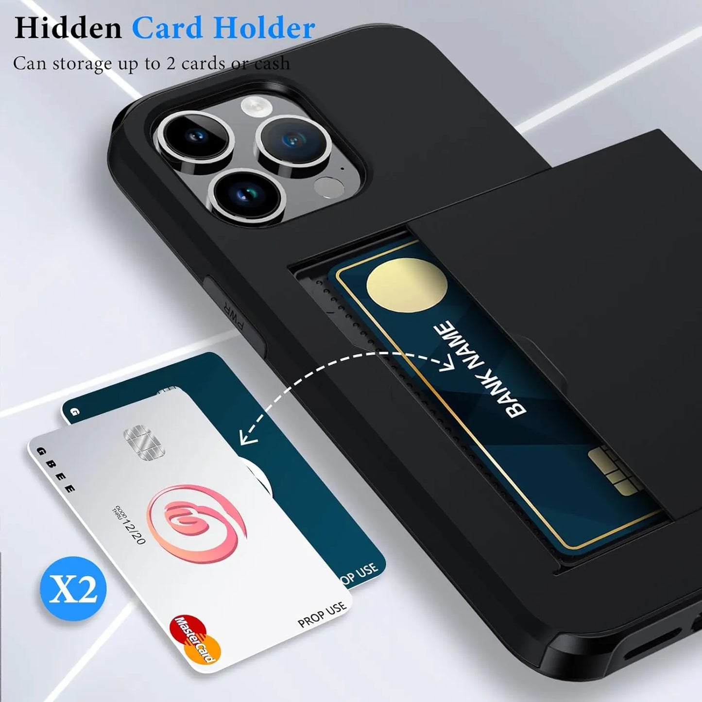 ShieldCase - iPhone-Case mit Kartenhalter