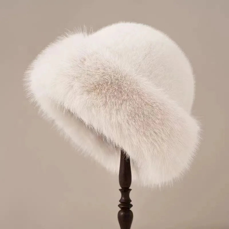 Martha - Elegante warme Pelzmütze | Warme Pelzmütze für luxuriösen Winterstil