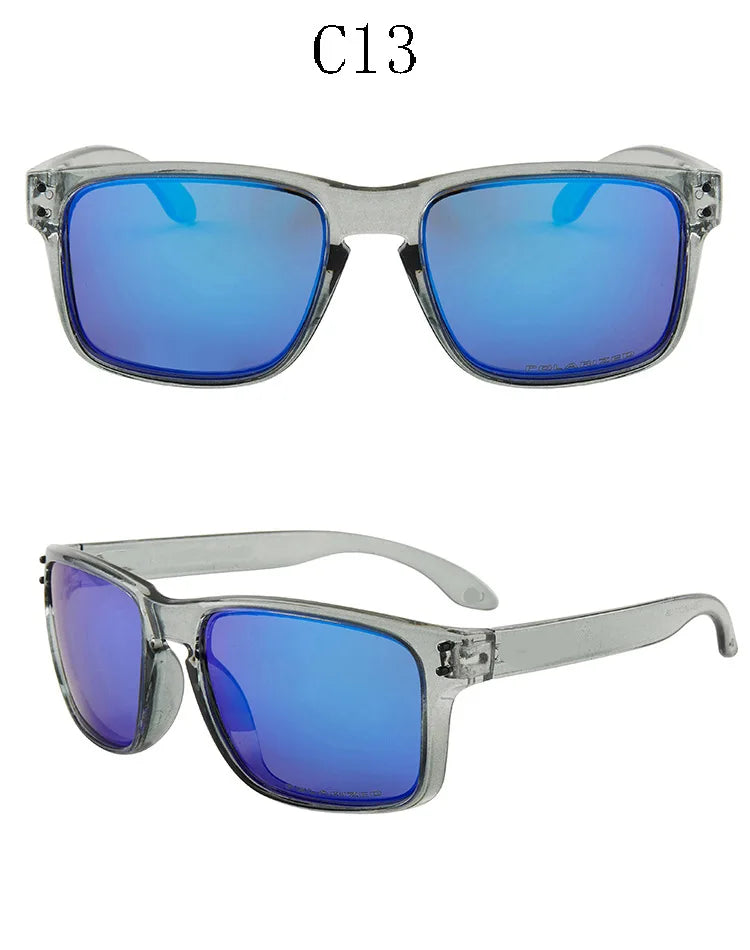 Vintage Firkantede Solbriller | Polariserede | UV400 Beskyttelse | Unisex
