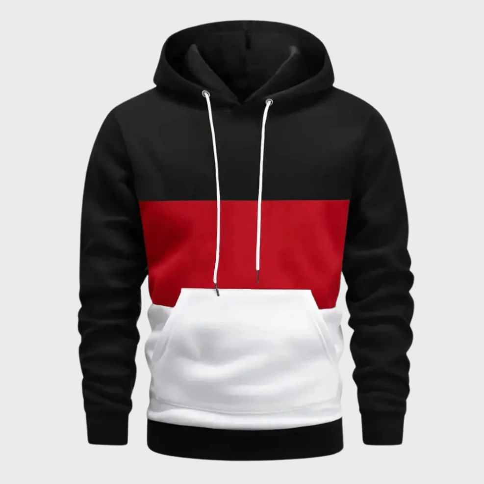 Byron - Farbblock-Hoodie für Männer