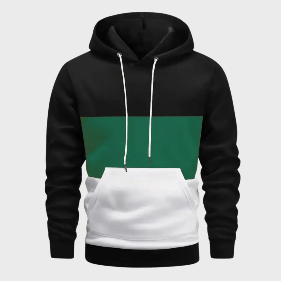 Byron - Farbblock-Hoodie für Männer