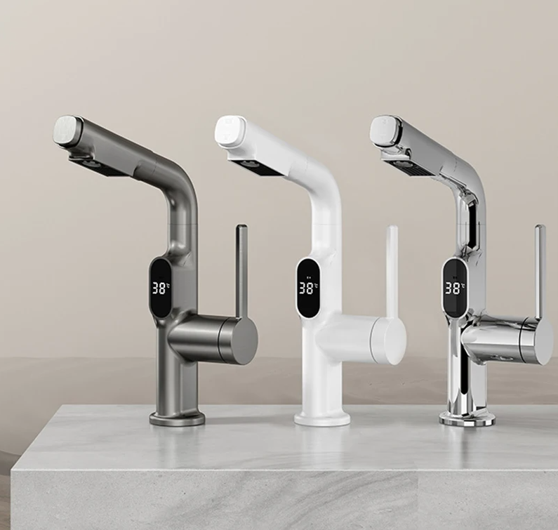AquaSmart - Intelligenter Wasserhahn mit digitalem Display