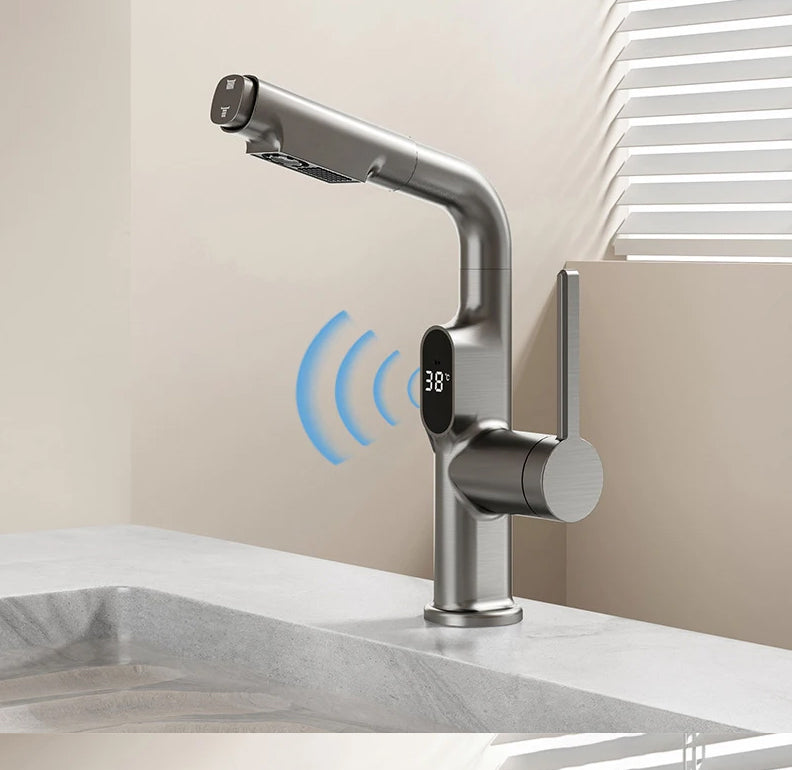 AquaSmart - Intelligenter Wasserhahn mit digitalem Display