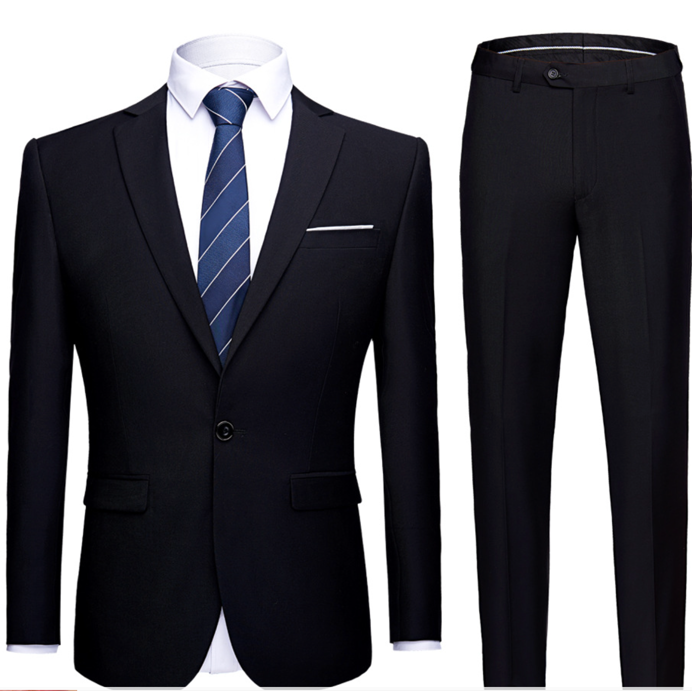 Elias - Zweiteiliges maßgeschneidertes Anzug für Männer | Perfekte Mischung aus Eleganz und Komfort