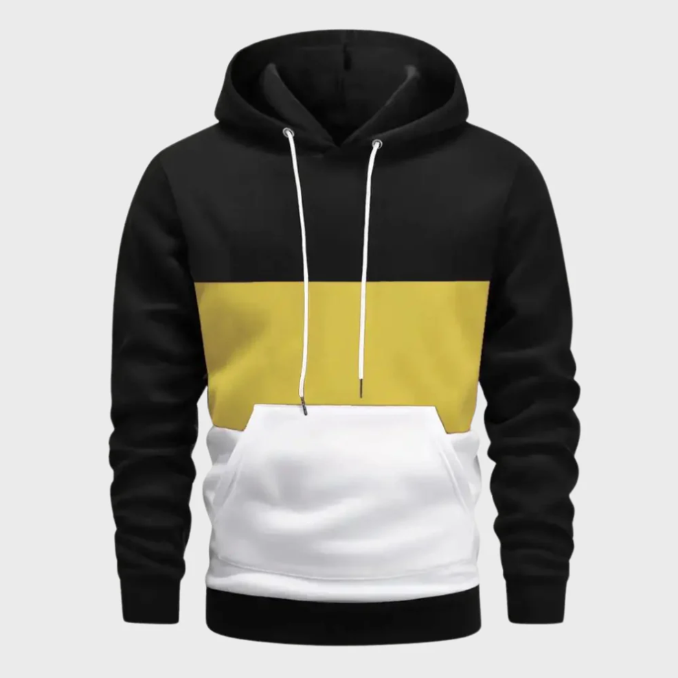 Byron - Farbblock-Hoodie für Männer