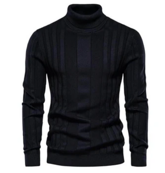 FlexiKnit - Slim Fit Rollkragenpullover