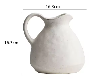 EleganzCeramica - Nordische Hochzeitsvase aus Keramik