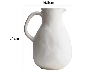 EleganzCeramica - Nordische Hochzeitsvase aus Keramik