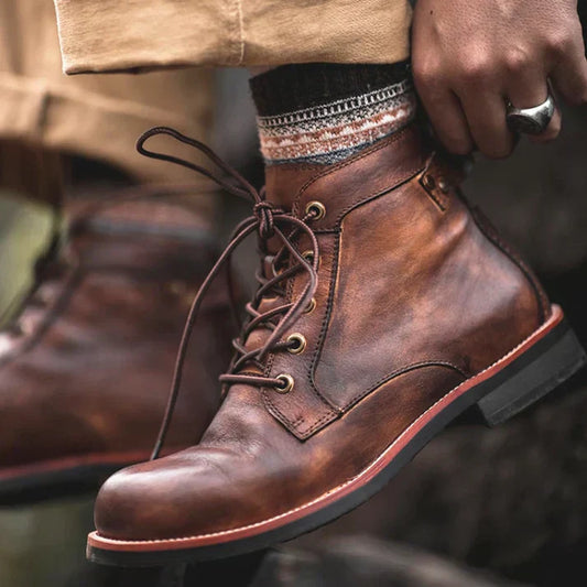 Maxim - Zeitlose Vintage-Herrenstiefel - Vintage-Charme und moderner Komfort