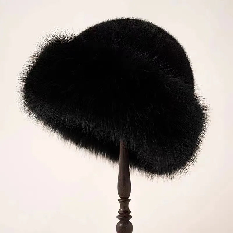 Martha - Elegante warme Pelzmütze | Warme Pelzmütze für luxuriösen Winterstil