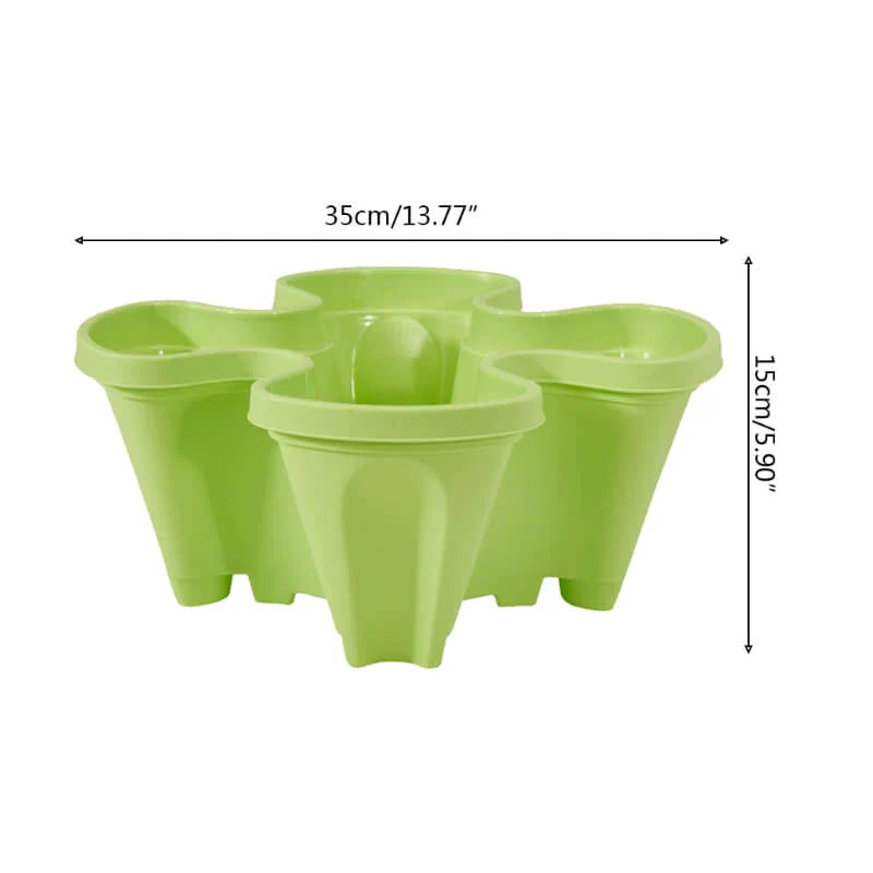 GreenSpace - Jordbær stabelbare plantepotter | 50% RABAT