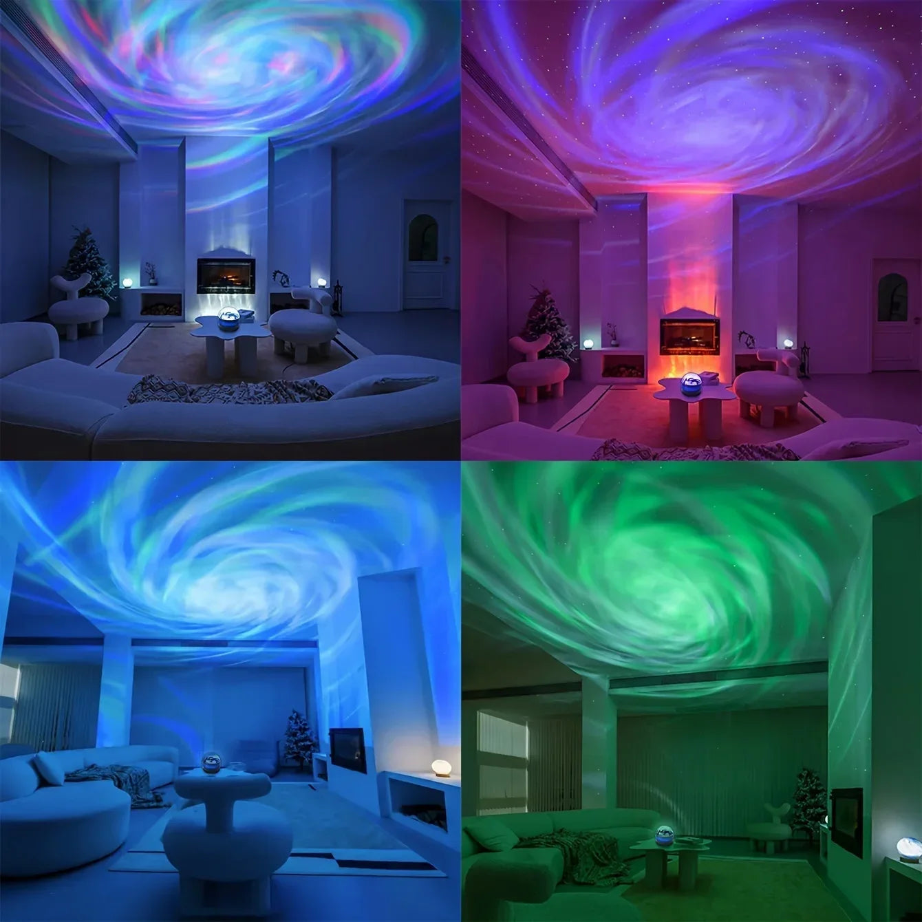 Galaxy Sternenhimmel LED Projektor – USB-betrieben mit Fernbedienung, Nachtlicht & Stimmungslicht