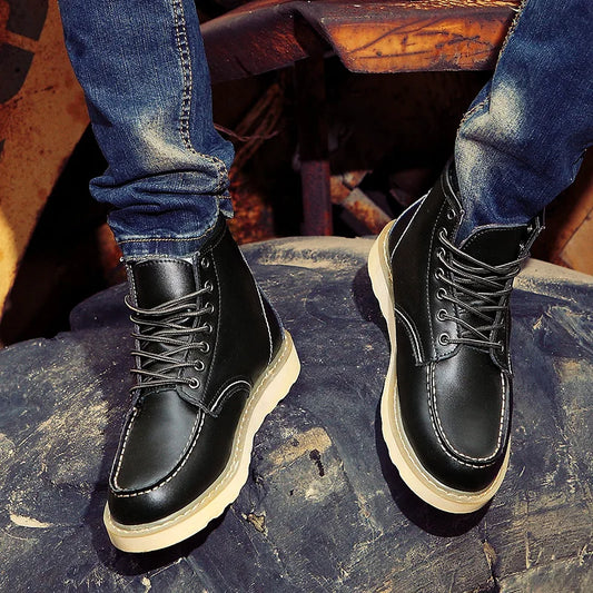 Felix - Gefütterte Retro-Winterstiefel | Ultimativer Komfort für jeden Tag