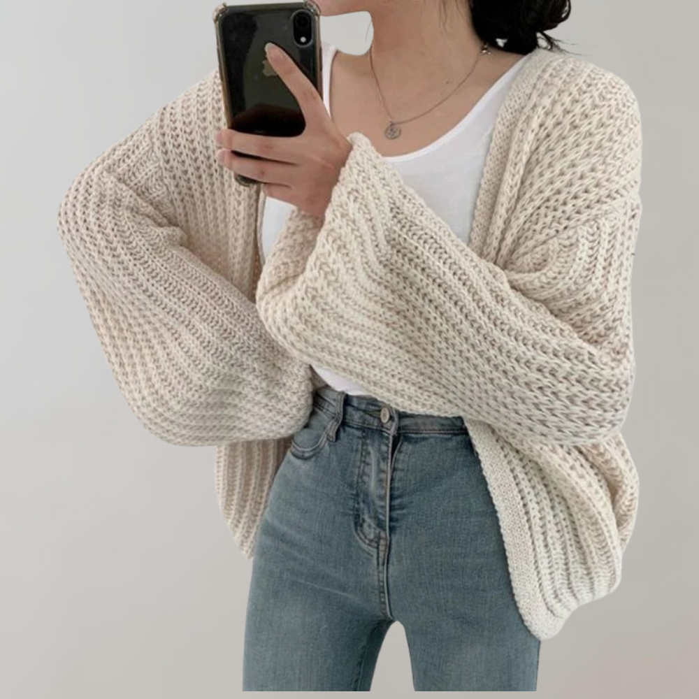 StilWarm - Übergroße Strickjacke | Trendige Strickjacke für jedes Outfit