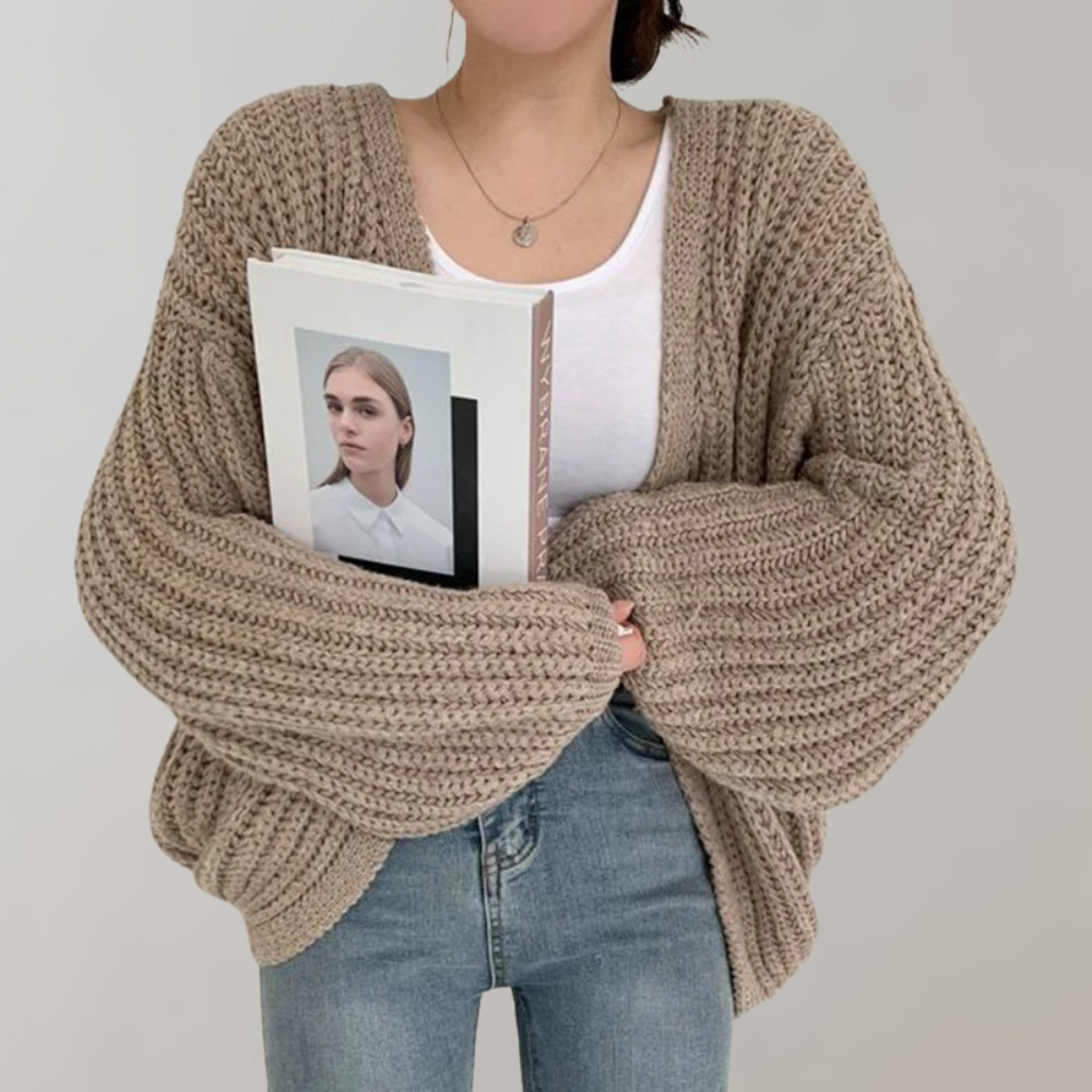 StilWarm - Übergroße Strickjacke | Trendige Strickjacke für jedes Outfit