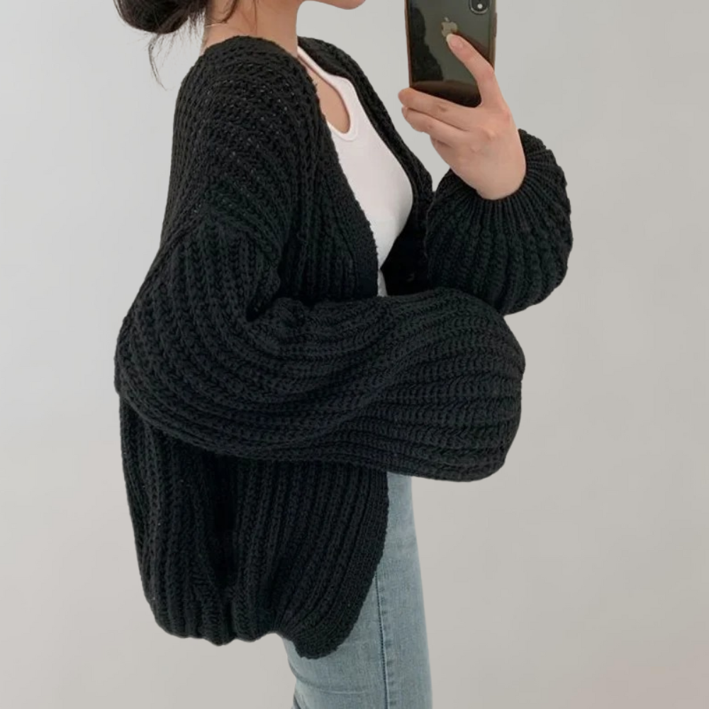 StilWarm - Übergroße Strickjacke | Trendige Strickjacke für jedes Outfit