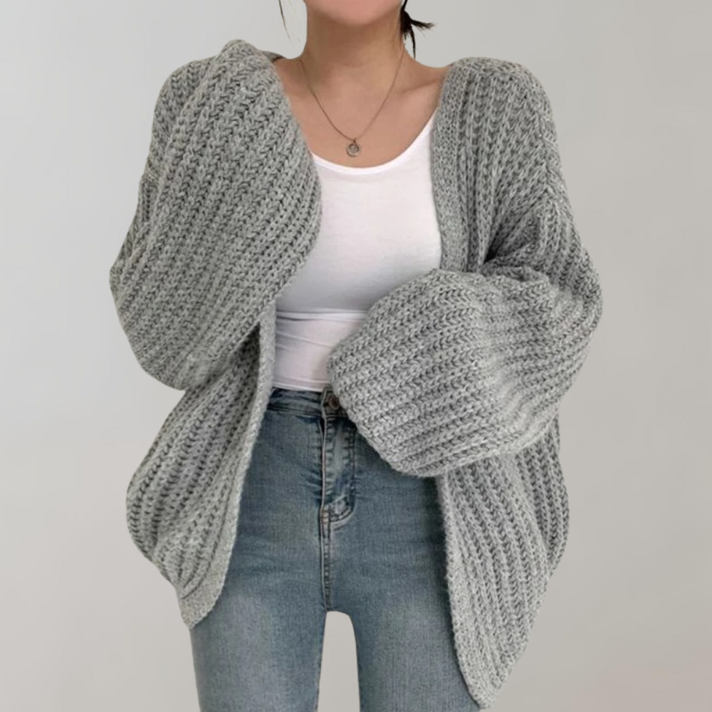 StilWarm - Übergroße Strickjacke | Trendige Strickjacke für jedes Outfit