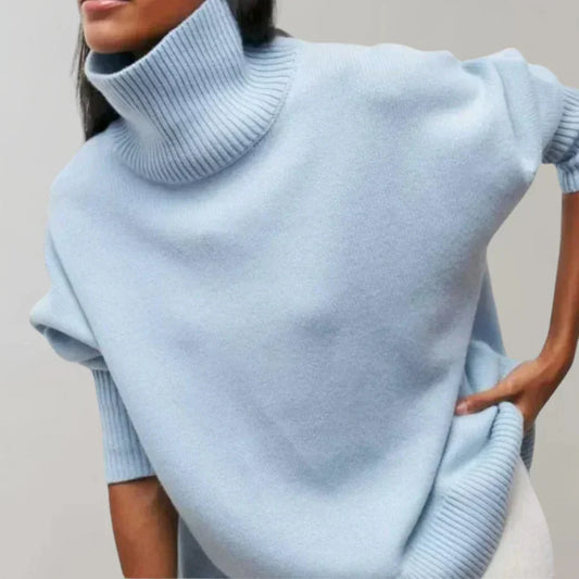 Cuddlystyle - Strickpullover mit Rollkragen | Dein gemütlicher Begleiter für kalte Tage