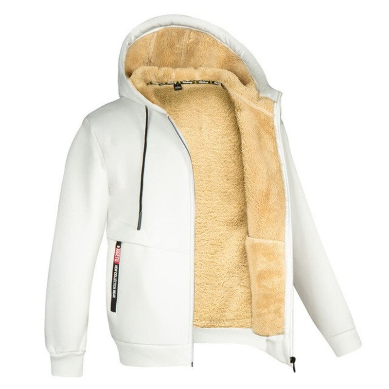 WärmeStil - Warme Wintercardigan mit Wolle auf der Innenseite