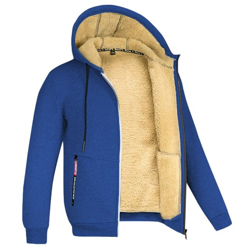WärmeStil - Warme Wintercardigan mit Wolle auf der Innenseite