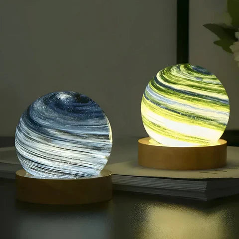 CosmoLight - 3D Mini Planet Lampe - Einzigartige Stimmungsbeleuchtung