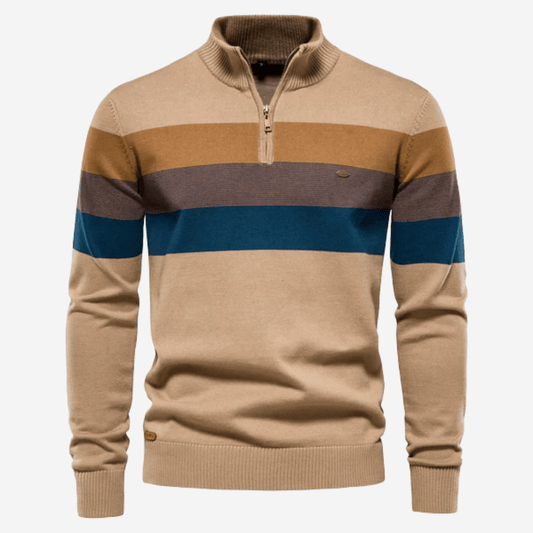 TrendFit - Retro-Pullover mit Colour-Block-Design | Ein Stil-Upgrade für jeden Tag