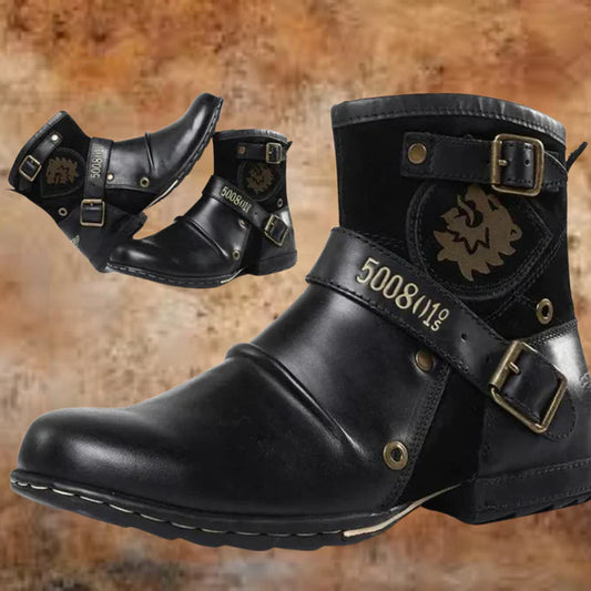 Quinn - Stilvolle Vintage-Stiefel für Männer mit Vintage-Look und modernem Komfort