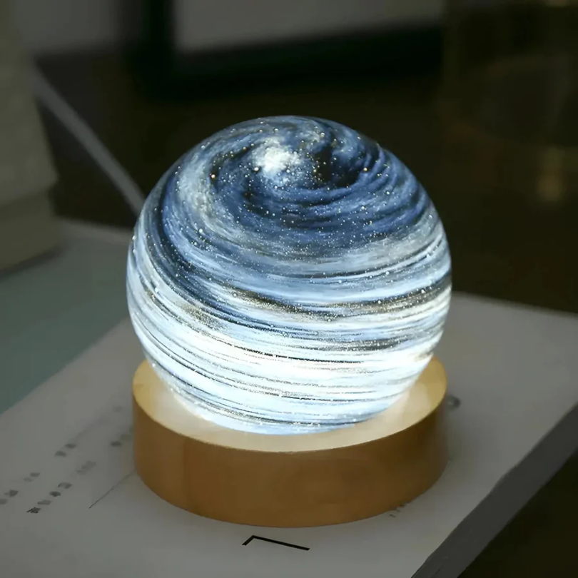 CosmoLight - 3D Mini Planet Lampe - Einzigartige Stimmungsbeleuchtung