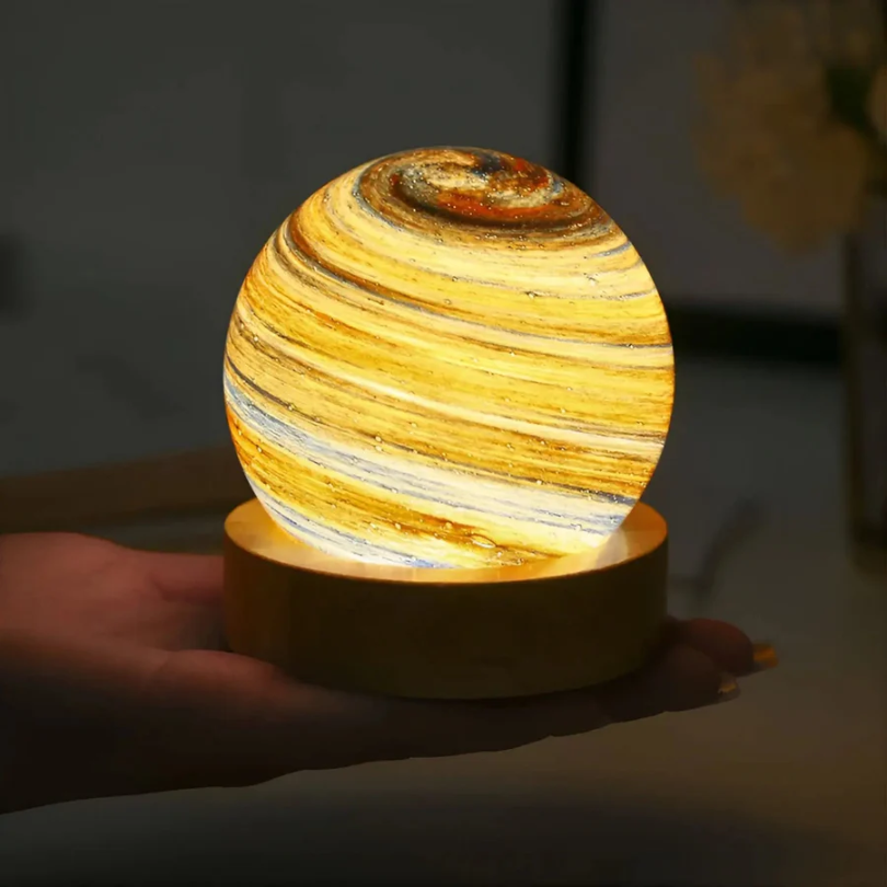 CosmoLight - 3D Mini Planet Lampe - Einzigartige Stimmungsbeleuchtung