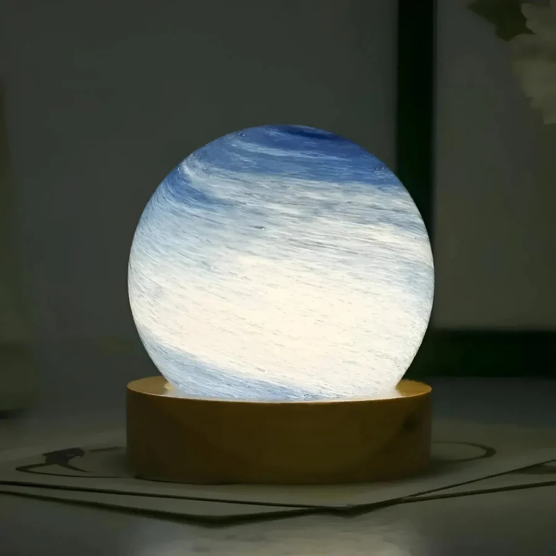CosmoLight - 3D Mini Planet Lampe - Einzigartige Stimmungsbeleuchtung
