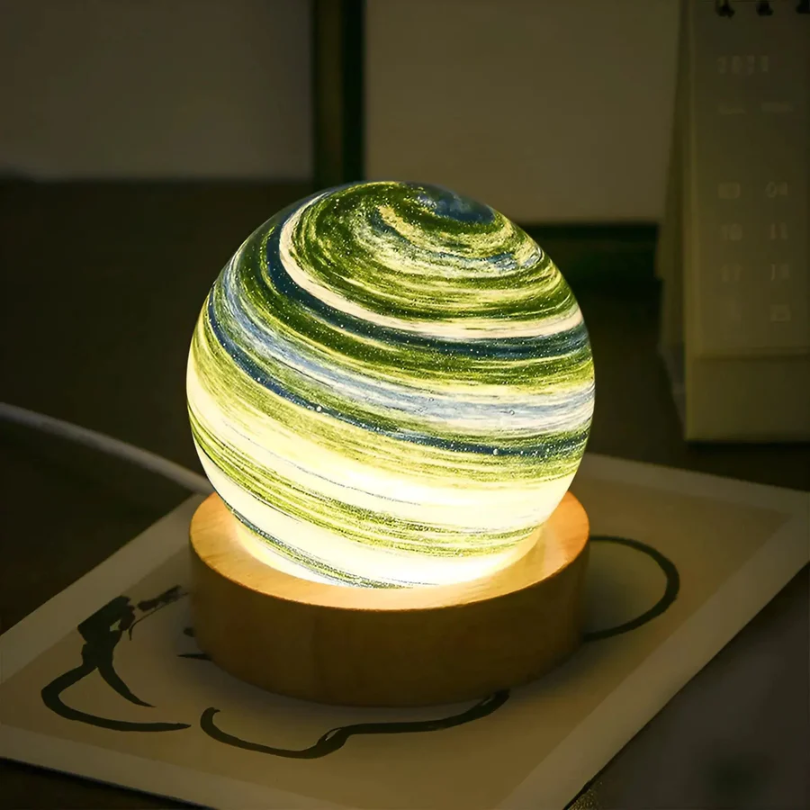 CosmoLight - 3D Mini Planet Lampe - Einzigartige Stimmungsbeleuchtung