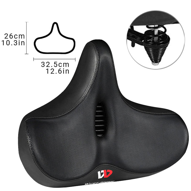 RideComfort - Bequemer Big Bottom-Fahrradsattel - Maximale Bequemlichkeit