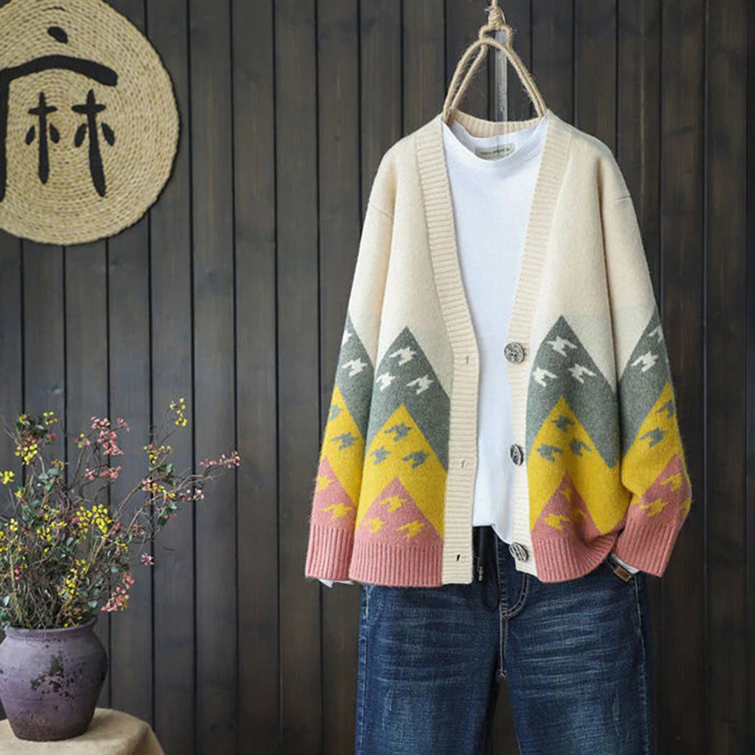 Elina - Klassischer bequemer Cardigan