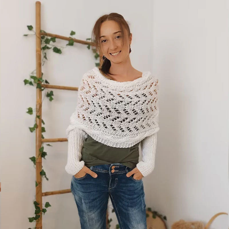 CozyKnit - Bequemes Strickschal | Vielseitige Eleganz für jeden Anlass
