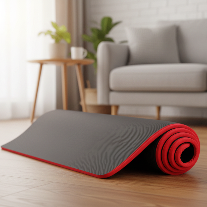 Premium yogamåtte | Ekstra tyk, skridsikker og miljøvenlig design