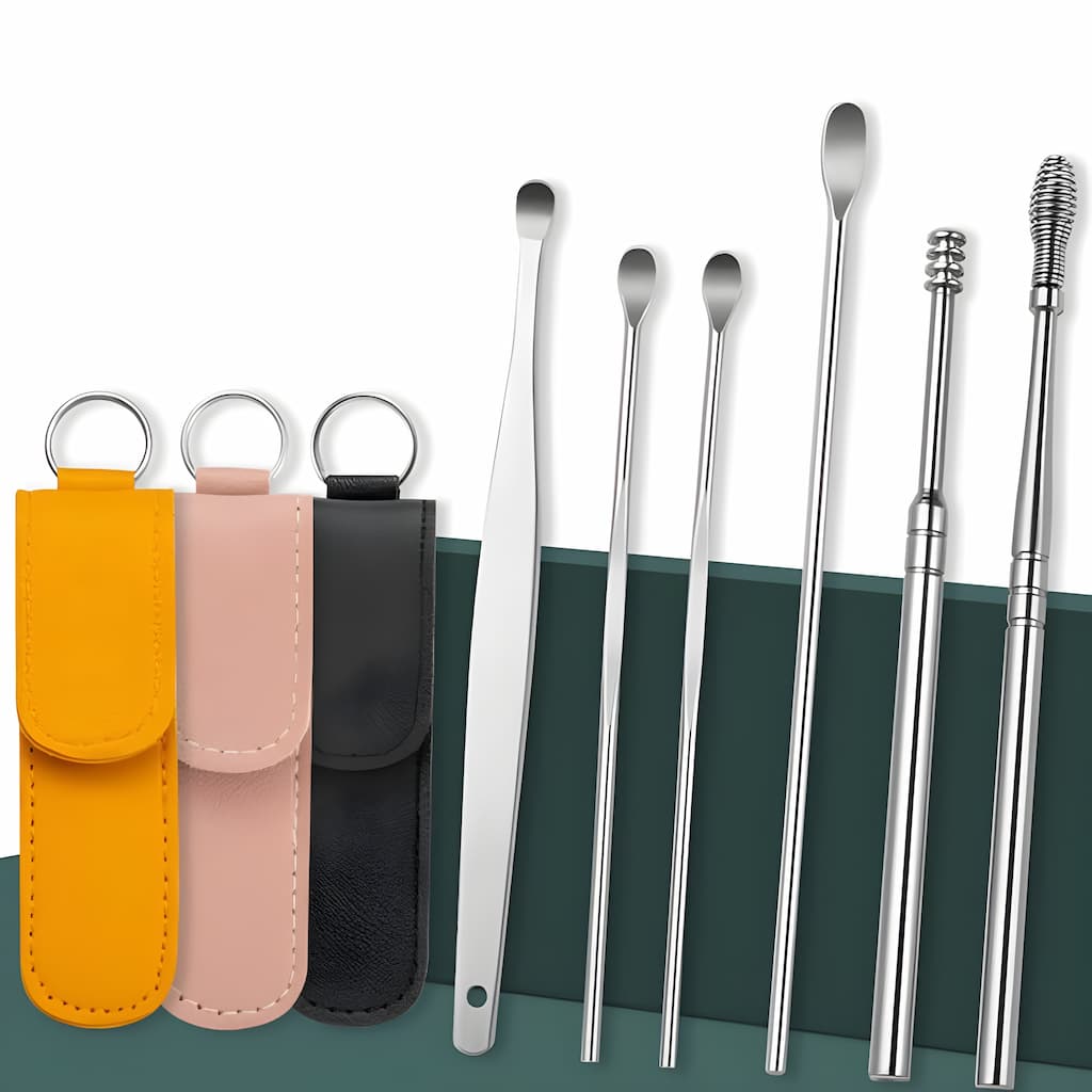 AudiaPure 6-in-1 Ohrpflege-Set — Höre klar, fühle Komfort