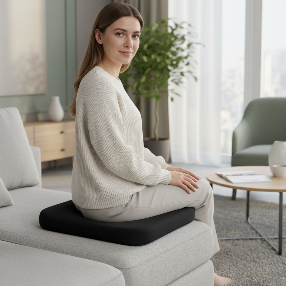 Kissen, Stuhlkissen, Stuhl, Hocker, Bürokissen, Sitzsack, Balde, Memory Cotton-Kissen