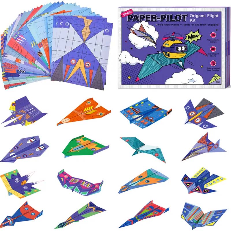 AeroVector Papirflysæt — Inspirer Kreativitet, Forøg Fokus