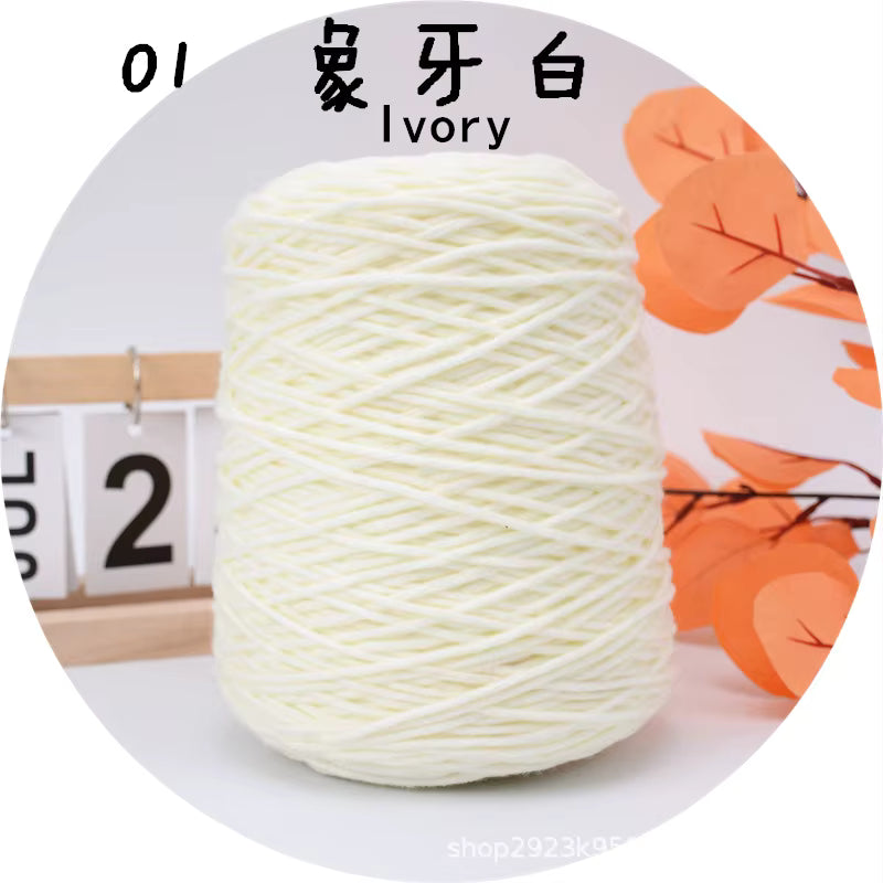 Holdbar 8-trådet flerfarvet tufting garn (400g)