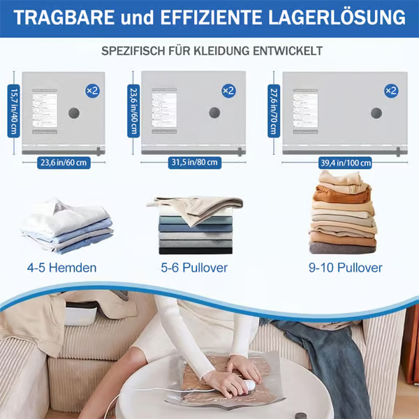 AirSqueeze Pro — Stressfreies Verpacken freisetzen