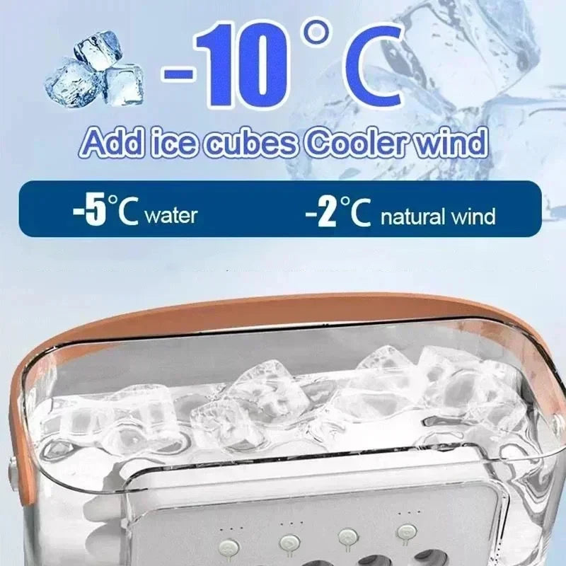3-in-1 tragbarer USB-Luftkühler (600 ml)