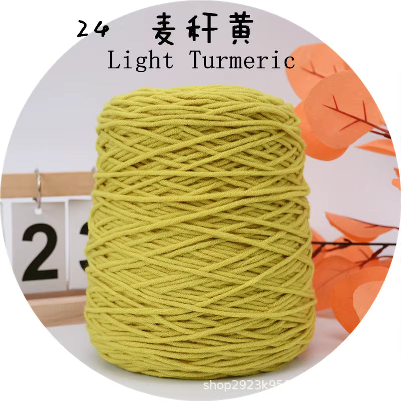 Holdbar 8-trådet flerfarvet tufting garn (400g)