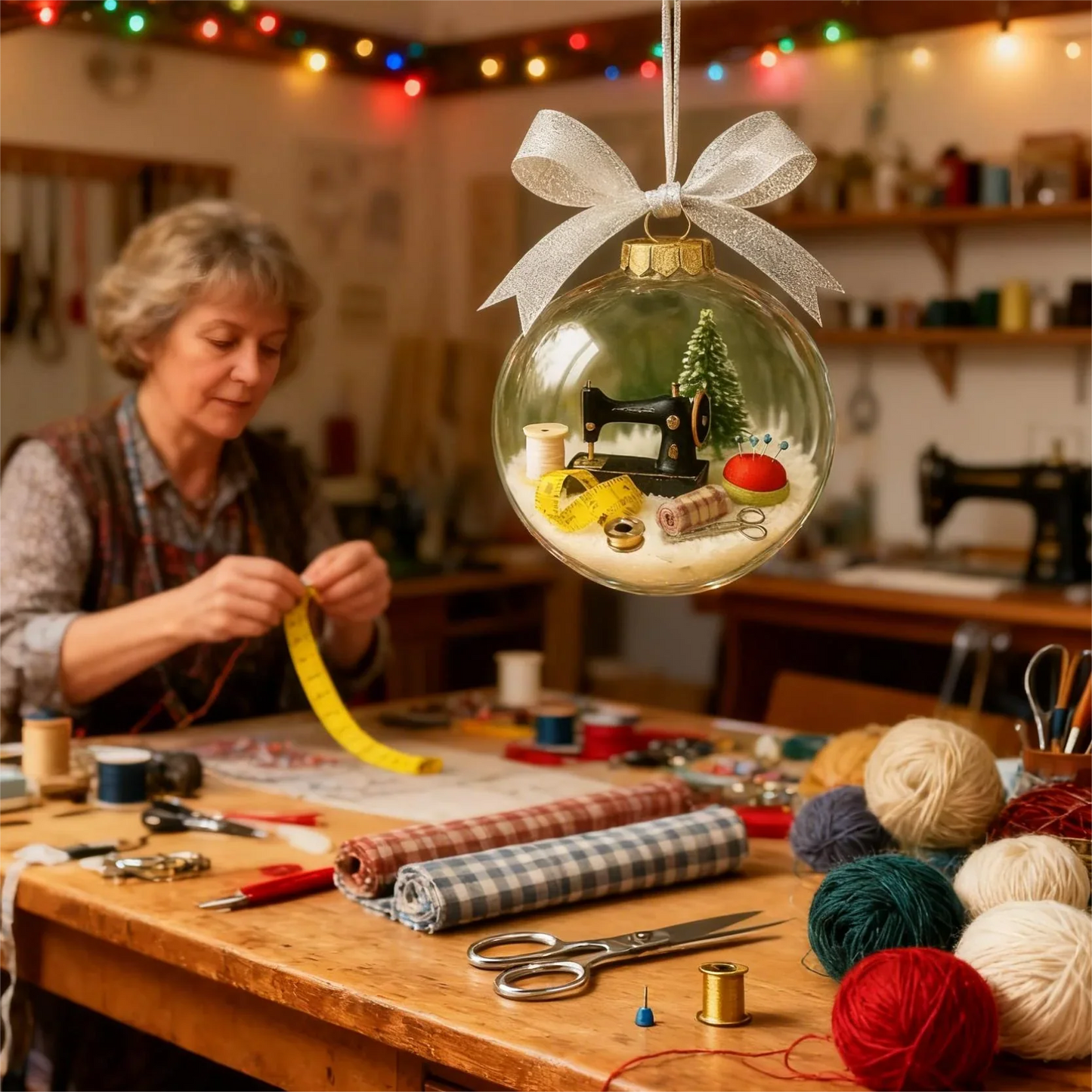 StitchSoul Ornament — Skab Snedig Julemagik