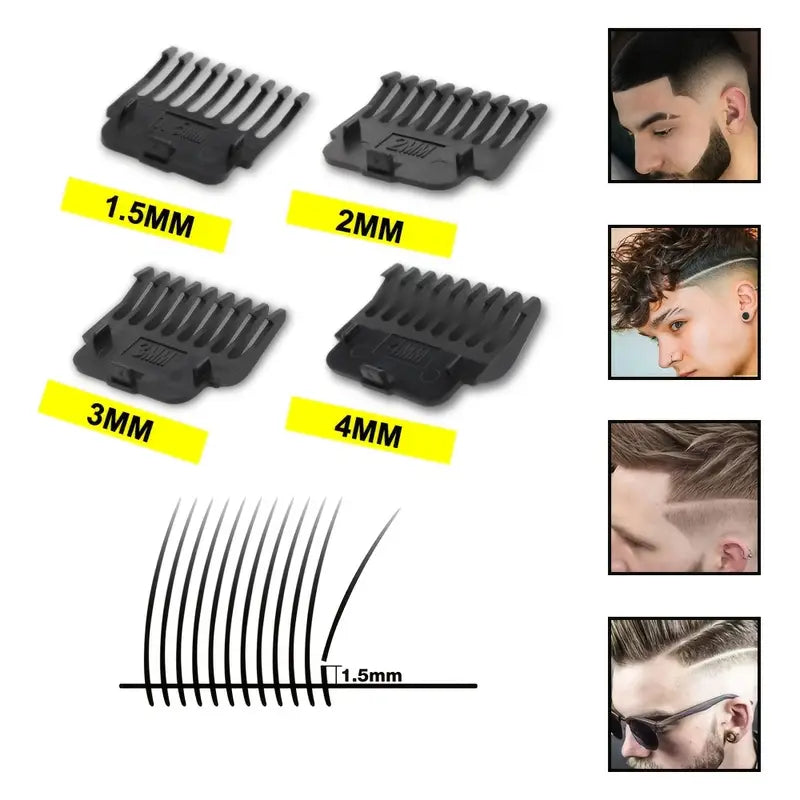 GroomMaster Pro - Professionelles Haar- und Bartpflegeset in 3 Teilen für Männer