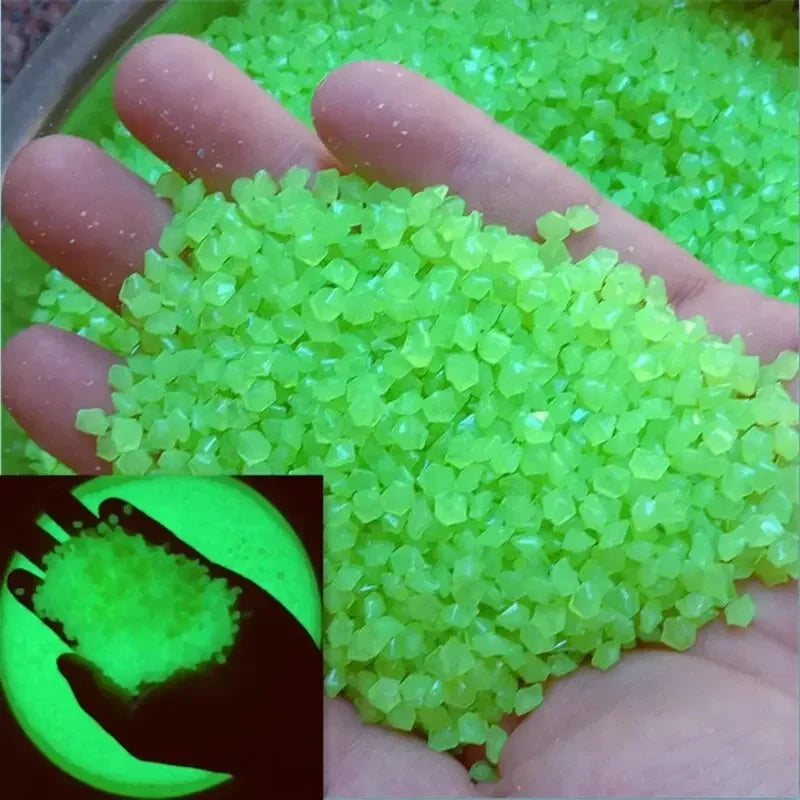 Leuchtende Plastiksteine (Set mit 1000 Stück)