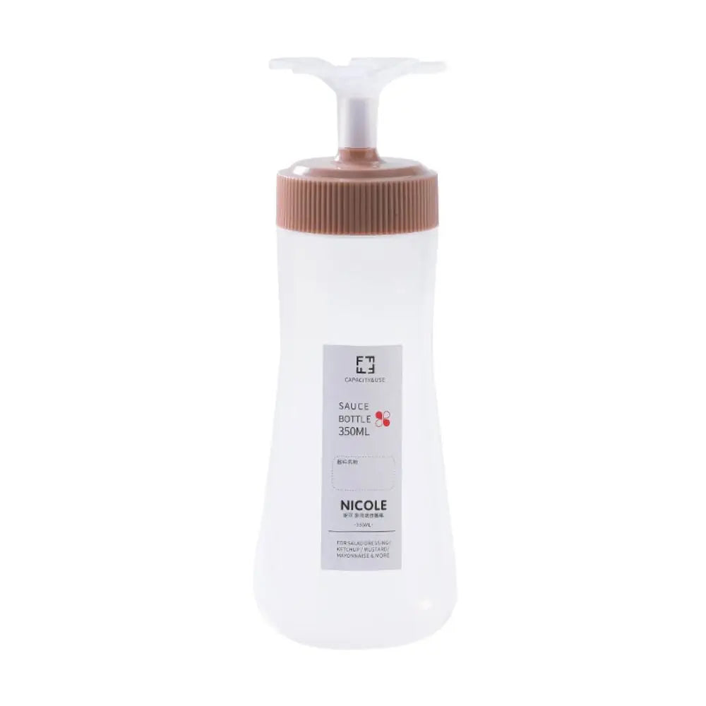 BPA-fri squeeze-flaske med måleskala til sauce (350 ml)