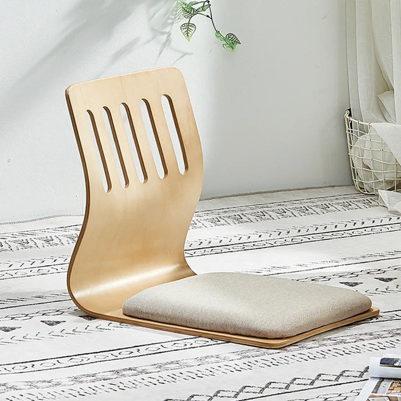 Ergonomisk polstret gulvstol uden ben
